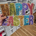 Happy Easter Sequin Patch ONLY T-Shirts, Hoodie, Sweatshirt | RetroVerseTees.com