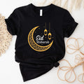 Happy Eid Mubarak Shirt, Matching Family Eid T-shirt, Eid Al Fitr Tee, Unisex Muslim Holiday Gift Tee, Religion Short...
