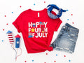 Happy Fourth of July Shirt, 4th Of July T-shirt, Fourth of July Shirt, Independence Day Shirt, Retro America Shirt,...