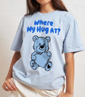 Happy Gilmore T-Shirt, Where My Hug at Cute Teddy Bear TShirt For Men and Women Merch Gifts Classic Cotton Happy Gilmore2...