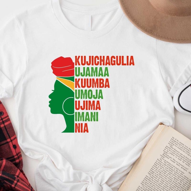 Happy Kwanzaa Shirt, 7 Principles Of Kwanzaa Shirt, Jewish Shirt, African American Holiday Tee, Kwanzaa Celebration,...