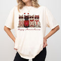 Happy Meowentines Comfort Colors Shirt, Valentine Cat Tee, Cupid Kitten T-shirt, Cat Lover Gift, Womenswear Hoodie,...