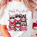 Happy Meowentines Valentine Cat Love Shirt, Valentine Cat Shirt, Cat Lover Shirt, Meowy Valentine Shirt, Valentine Gift,...