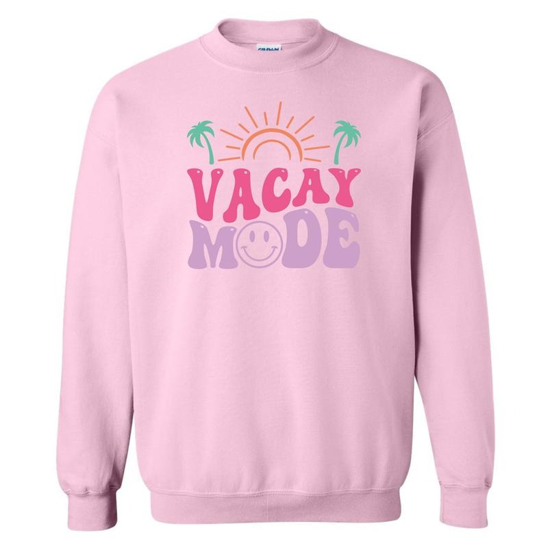 Happy Vacay Mode Sweatshirt 'NLB' T-Shirts, Hoodie | RetroVerseTees.com