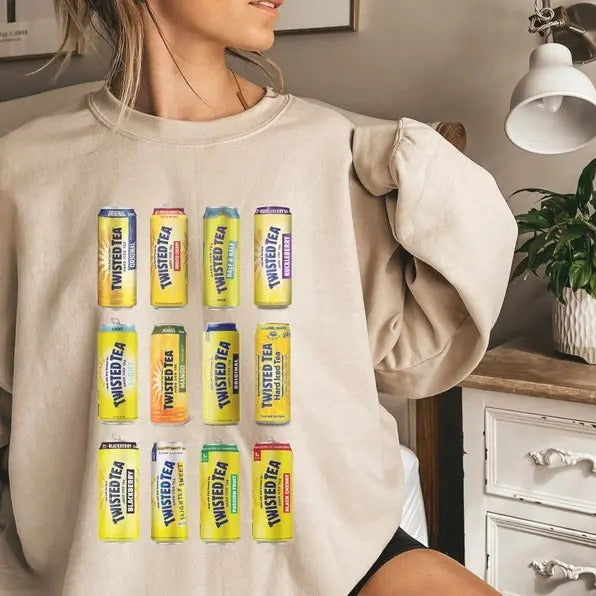 Hard Iced Tea Sweatshirt, Gift for Twisted Tea Lover, Twisted Tea Lover, Twisted Tea T-Shirts, Hoodie | RetroVerseTees.com