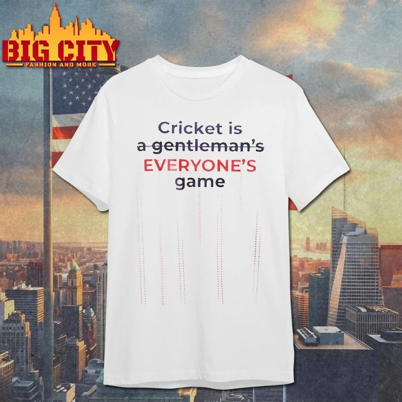 Harmanpreet Kaur Cricket is A gentleman’s Everyone’s Game Shirt