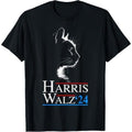 Harris Waltz 2024 Cat Election Kamala Harris Tim Walz 2024 T-Shirt made in usa Hoodie, Sweatshirt | RetroVerseTees.com