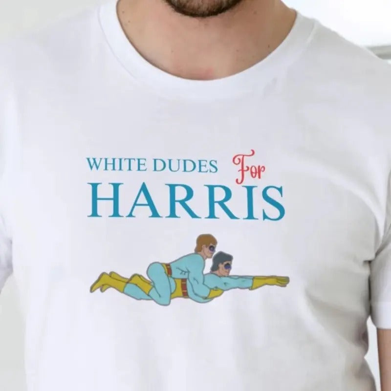 Harris White Dudes for Harris T-Shirt