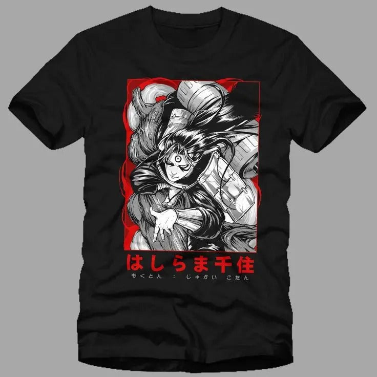 Hashirama Senju T-Shirt, Japanese Anime Tees Unisex Tshirt T-Shirt Tee ALL SIZES Hoodie, Sweatshirt | RetroVerseTees.com