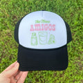 Hat - Three Amigos Foam Mesh Trucker Hat 'NLB' T-Shirts, Hoodie, Sweatshirt | RetroVerseTees.com