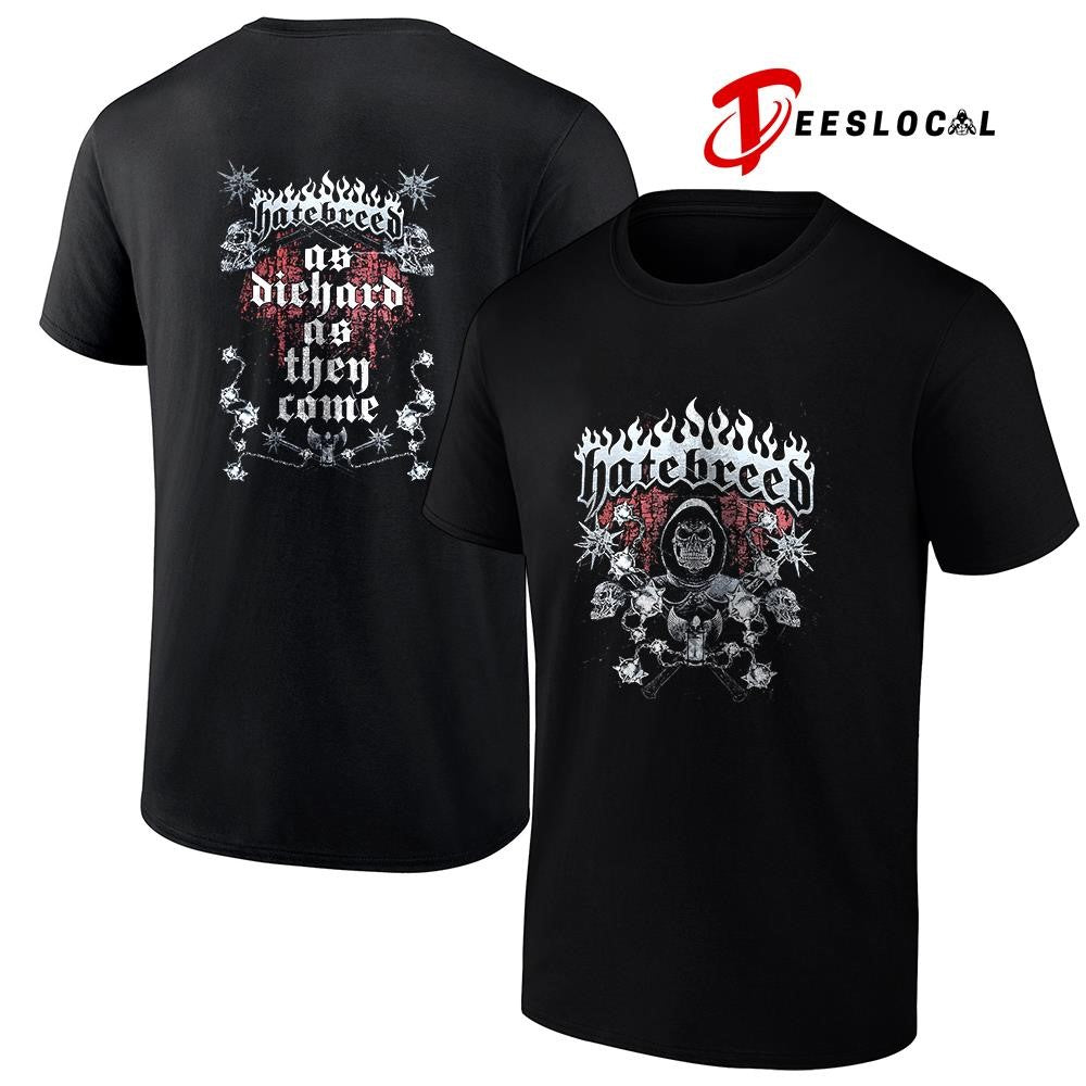 Hatebreed as diehard as they come graphic shirt