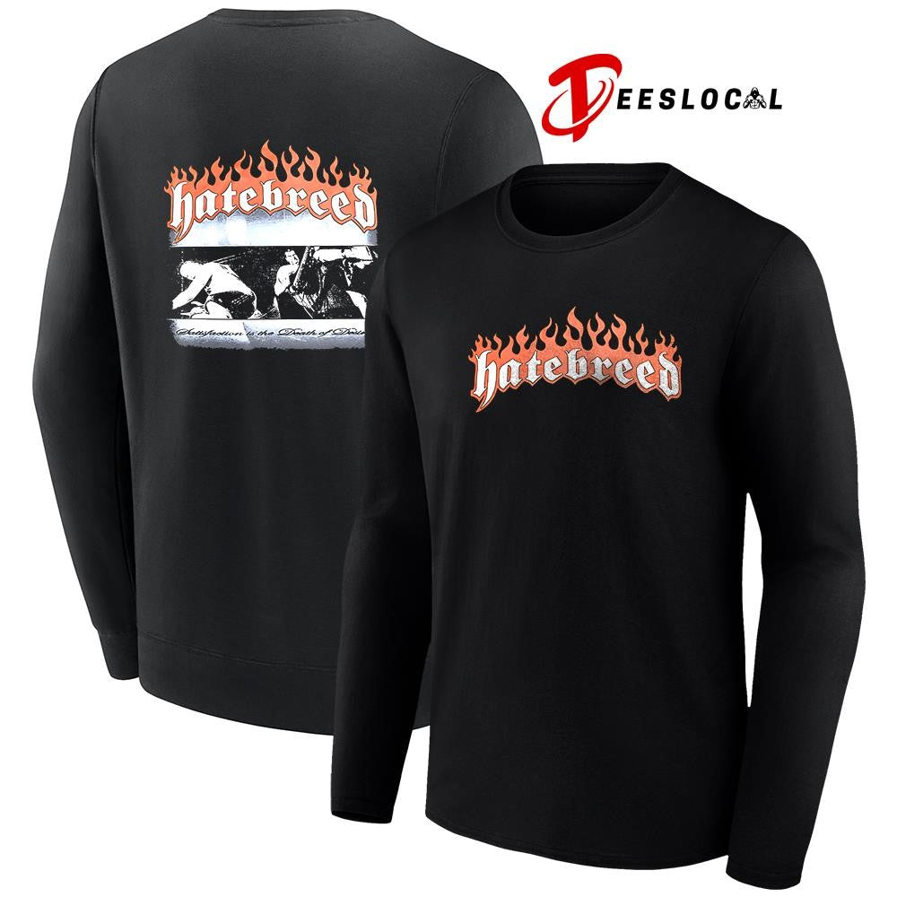 Hatebreed satisfaction graphic shirt
