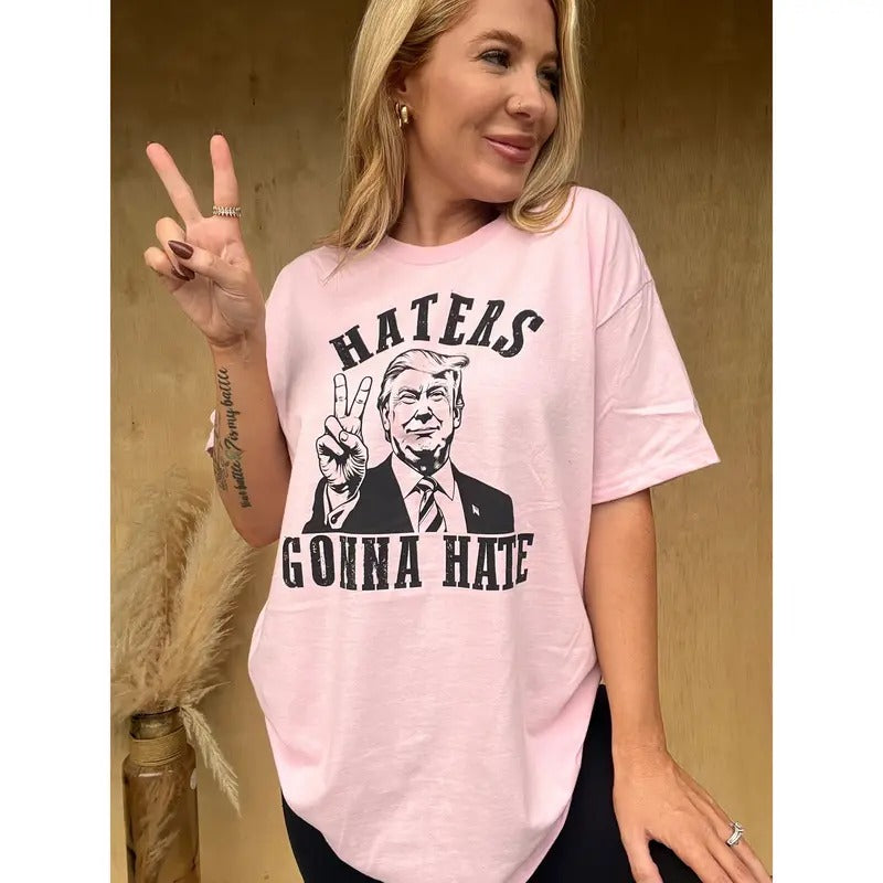 Haters Graphic Tee Hoodie, Sweatshirt | RetroVerseTees.com