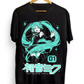 Hatsune Miku T-Shirt Anime Girl Kawaii Project Diva Vocaloid Shirt All Sizestyle{n002}2 Hoodie, Sweatshirt