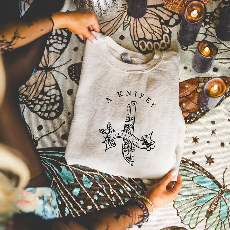 Haunting Adeline Crewneck, STFUATTDLAGG, Zade Meadows Merch, Smut Sweatshirt, Dark Romance Gifts, Book Lovers Gifts,...