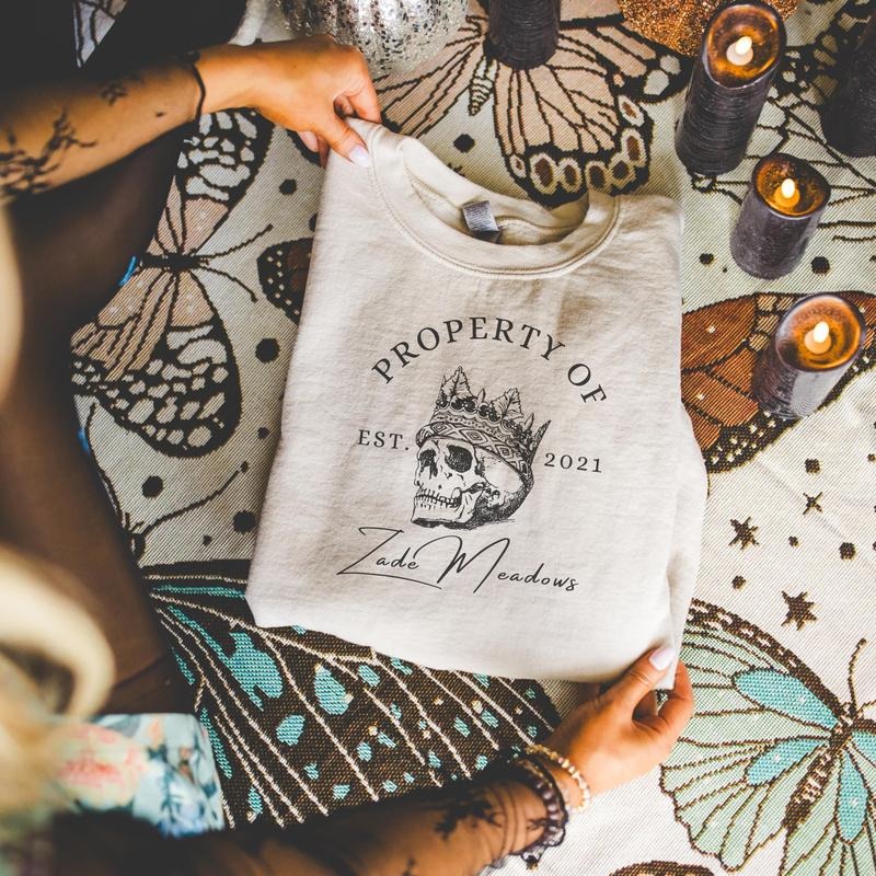 Haunting Adeline Sweatshirt, STFUATTDLAGG Hoodie, Zade Meadows Merch, Smut Sweatshirt, Dark Romance Gifts, Book Lovers...