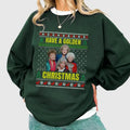 Have A Golden Christmas Ugly Golden Girls Dorothy Zbornak Sweatshirt Golden Girls Ugly Xmas Shirt Womenswear Tops best...