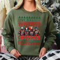 Have A Killer Christmas Sweatshirt, Merry Creepmas Killers Horror Friends Unisex Tee Hoodie | RetroVerseTees.com
