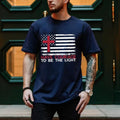 Have Courage Hidden leaf ninja be TNF Light Religious T-Shirt Tee Pure Cotton Fabric Casual Streetstyle Crew Neck Short...