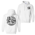 Have the Day You Deserve 2 Sided Hoodie Sweatshirt T-Shirt, Skeleton Graphic Shirt For Men And Women, Trendy Shirt Fabric...