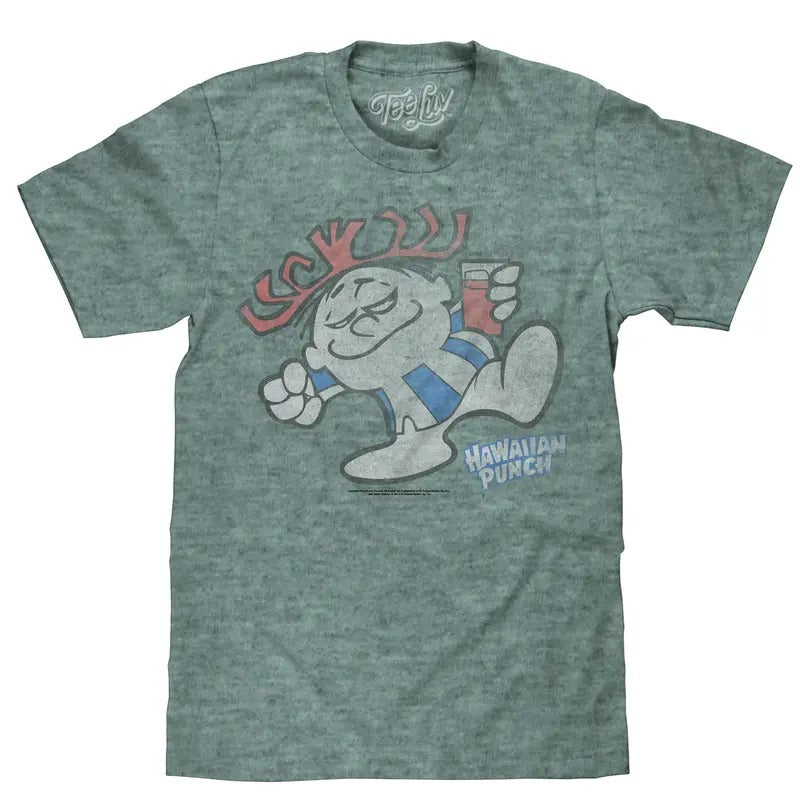 Hawaiian Punch Big & Tall T-Shirt - Teal graphic tee Hoodie, Sweatshirt | RetroVerseTees.com