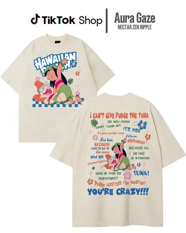 Hawaiiann Punch Double-side Comfort Colors Unisex Tshirt For Fan,  Family Matching Shirt, Movie Merch, Trip Family...