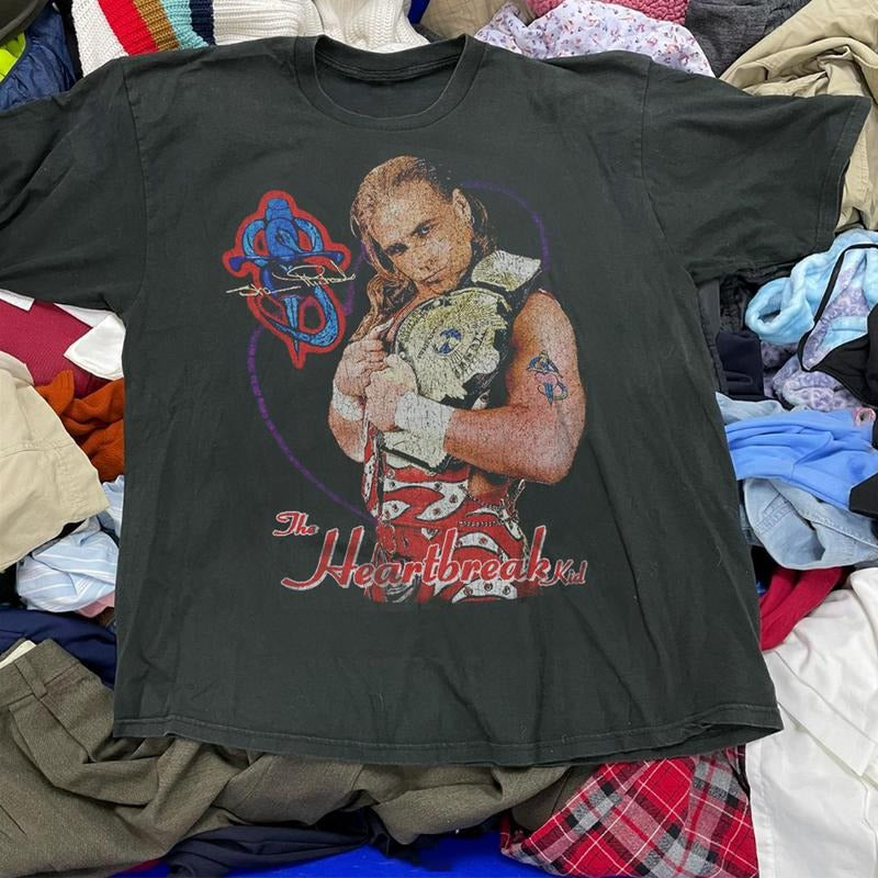 Hbk Wrestlemania Xii - 1996 Vintage  Black T-Shirt Unisex Shirt Gift for him, Gift for her, Gift for fan Hoodie, Sweatshirt