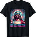 He Is Rizzin Jesus is Rizzen T-Shirt Hoodie, Sweatshirt | RetroVerseTees.com