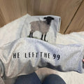 He Left The 99 Sweatshirt - Christian Sweatshirt T-Shirts, Hoodie | RetroVerseTees.com
