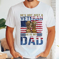 He Not Just A Veteran He Is My Dad Shirt Funny, 4th of july Shirt, Amer1can Flag, Father's Day Shirt Hoodie, Sweatshirt