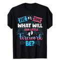 He or She What Will Our Little Firework Be Gender Reveal T-Shirt Made in USA Hoodie, Sweatshirt | RetroVerseTees.com