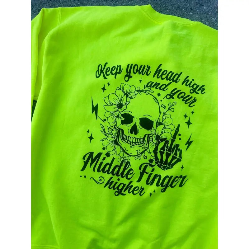 Head High Graphic Pullover T-Shirts, Hoodie, Sweatshirt | RetroVerseTees.com