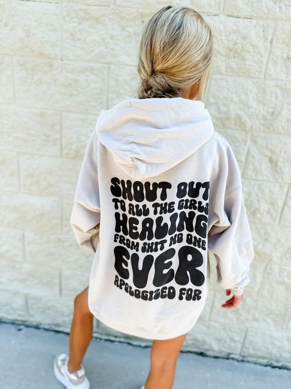 Healing Graphic Hoodie T-Shirts, Sweatshirt | RetroVerseTees.com