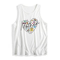 Heart - warming Women'WB shield Vest: Features "TNF" Red plumber brand WB shield Loving Heart - shaped Design with...