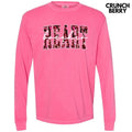 Heart Breaker Long Sleeve Comfort Colors T-Shirt 'NLB' Hoodie, Sweatshirt | RetroVerseTees.com
