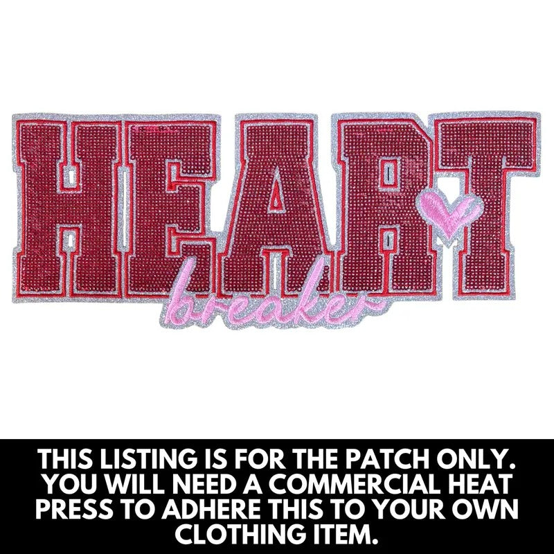 Heartbreaker Sequin Patch - PATCH ONLY T-Shirts, Hoodie, Sweatshirt | RetroVerseTees.com