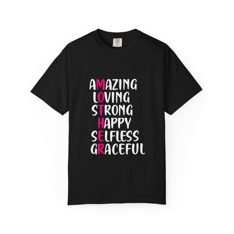 Heartfelt Mother Affirmation T-Shirt, Positive Vibes Shirt, Gift for Mom, Self-Love Tee Hoodie, Sweatshirt