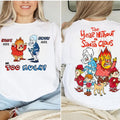 Heat And Snow Misers Sweatshirt, Miser Brothers Christmas Matching TShirt, The Year Without Santa Snow Miser Heat Hoodie,...