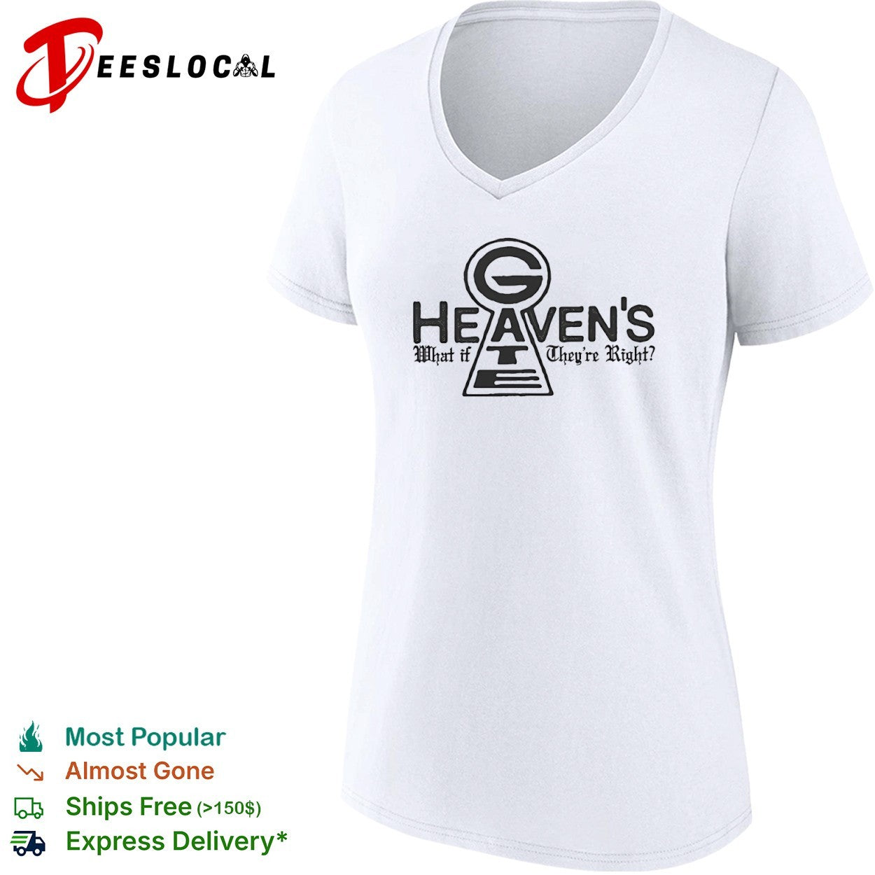 Heaven’s Gate what if they are right keyhole shirt