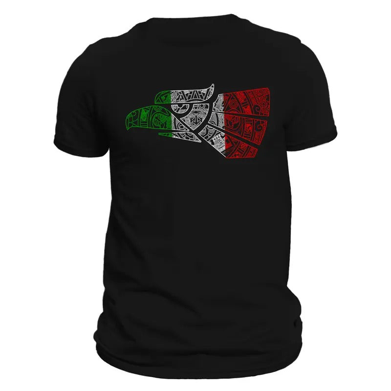 Hecho en Mexico Eagle Aztec Calendar Design T-Shirt Hoodie, Sweatshirt | RetroVerseTees.com