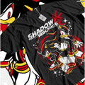 Hedgehog Shadow T-shirt - Speedster Energy Japanese Anime Hero Tee, Gaming Legend Apparel, Manga-Inspired Action Wear...
