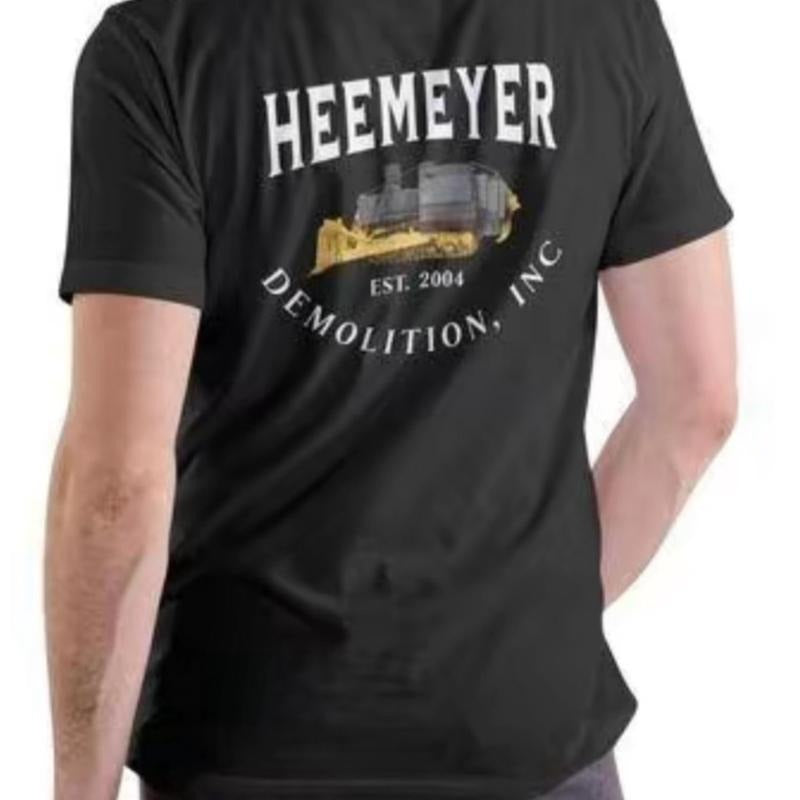 Heemeyer Demolition Inc T-Shirt for Men - Short Sleeve Crewneck Tee Cotton Menswear Hoodie, Sweatshirt | RetroVerseTees.com