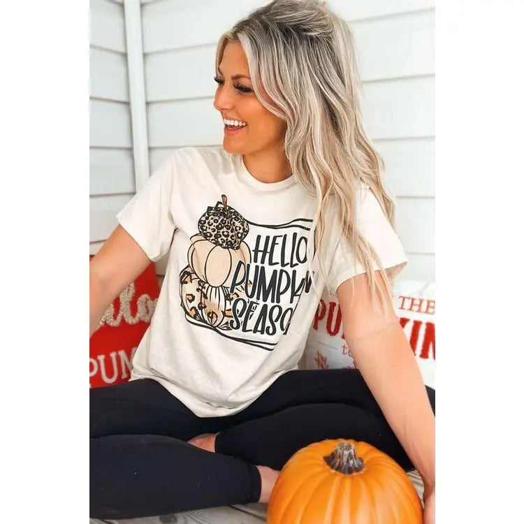 Hello Pumpkin Season T-Shirt Hoodie, Sweatshirt | RetroVerseTees.com