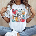 Hello Summer Square DTF Transfers - THIS IS NOT A SHIRT Hoodie, Sweatshirt | RetroVerseTees.com