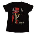 Hellsing Mens Alucard Anime Black Shirt, Classic Horror Gift, Halloween Tee Hoodie, Sweatshirt | RetroVerseTees.com