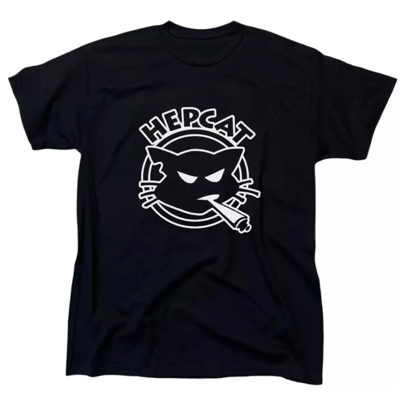 Hepcat Mens Ska Raggae T-Shirt - Cotton - Gift - Crew Hoodie, Sweatshirt | RetroVerseTees.com