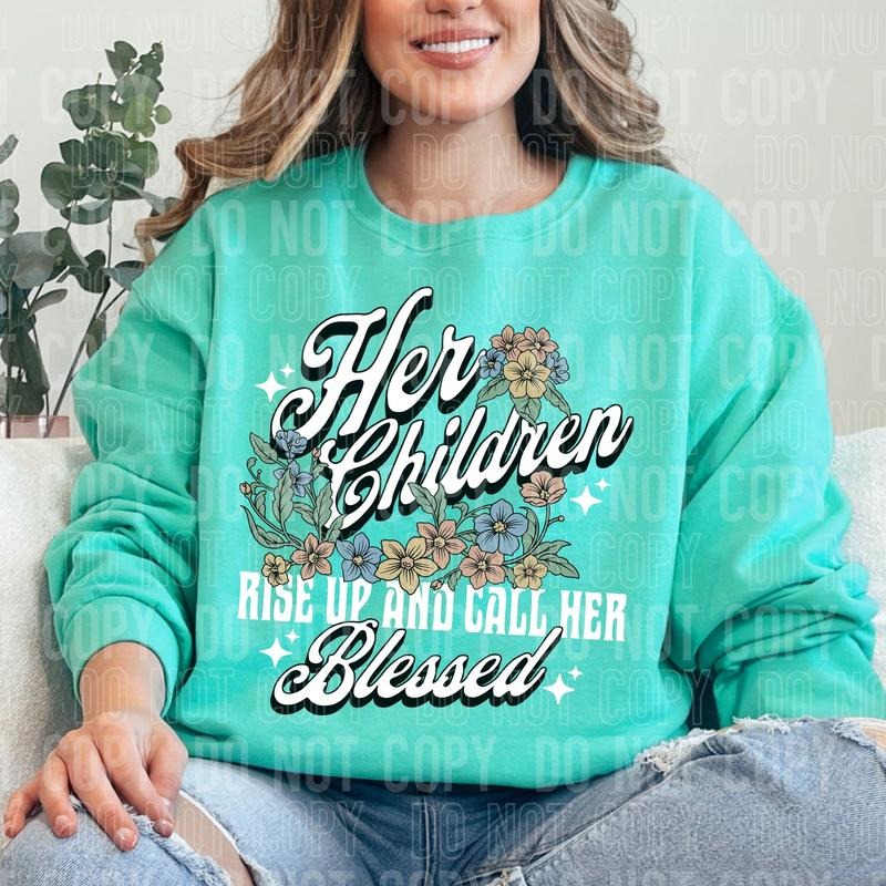 Her Children Rise Up DTF Transfers - THIS IS NOT A SHIRT Hoodie, Sweatshirt | RetroVerseTees.com
