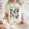 Herbology Plants Comfort Colors Shirt, Magical Herbs Shirt, Botanical T-shirt, Plant Lover Tee, Gardening Tee, Shirt for...