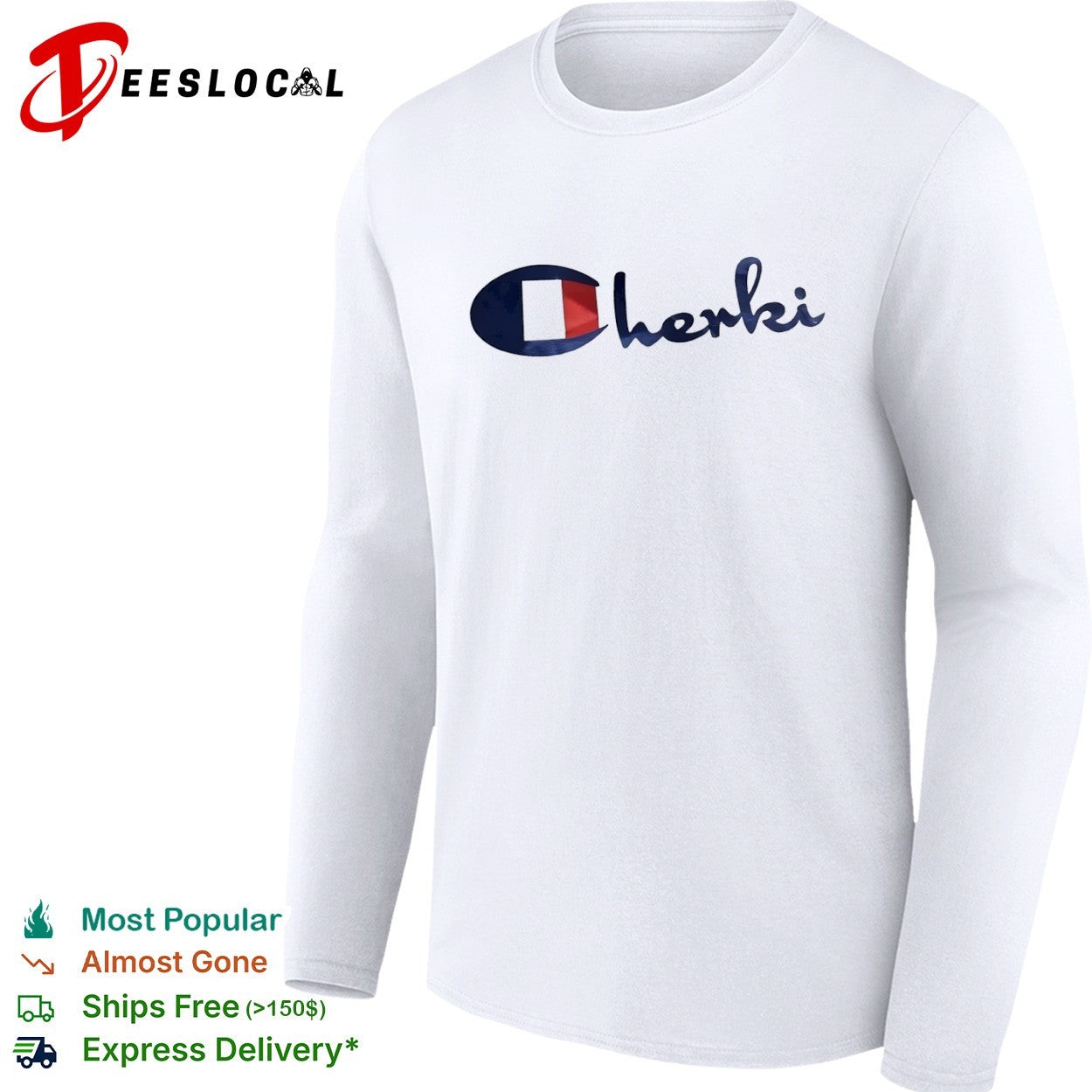 Herki style Champion Logo shirt