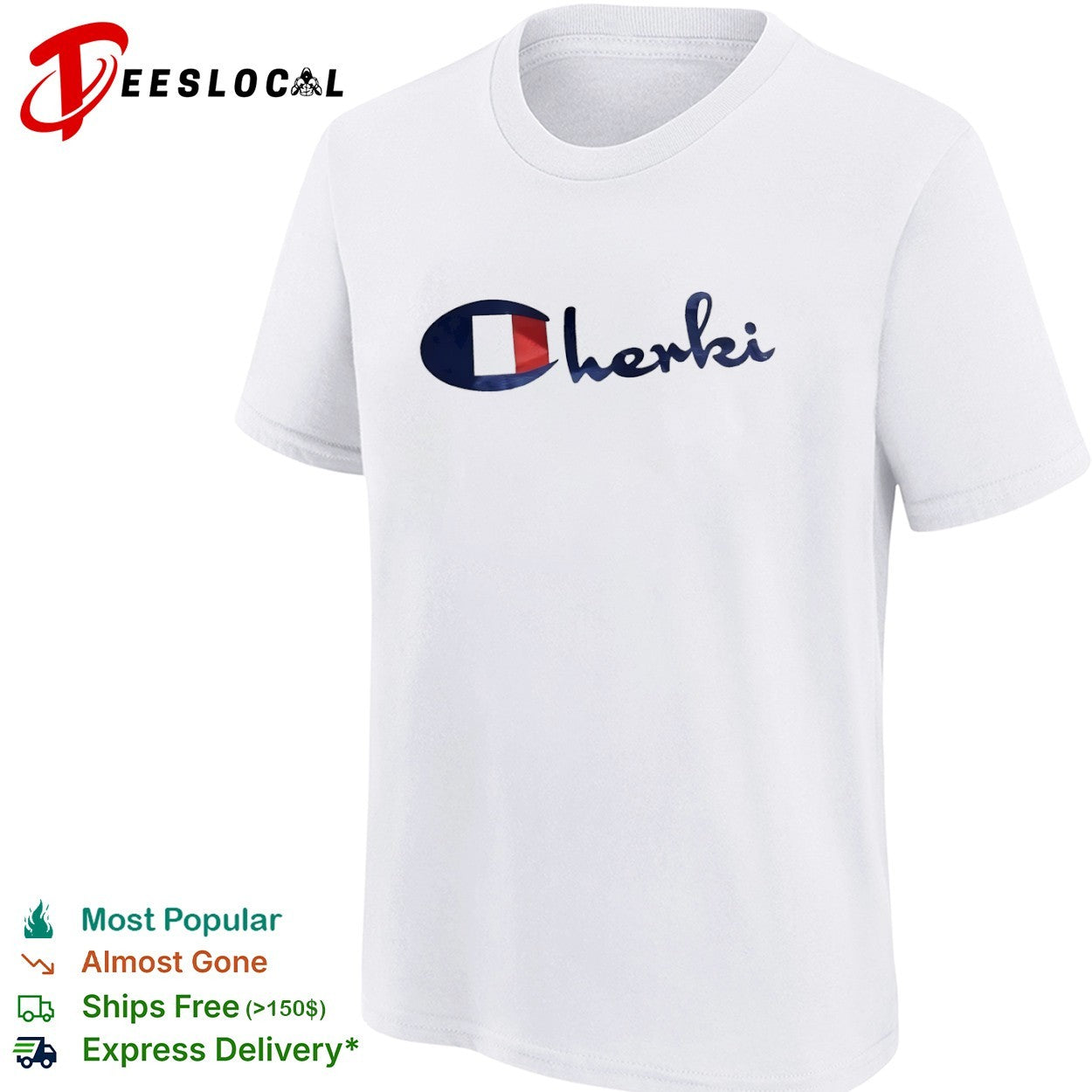 Herki style Champion Logo shirt